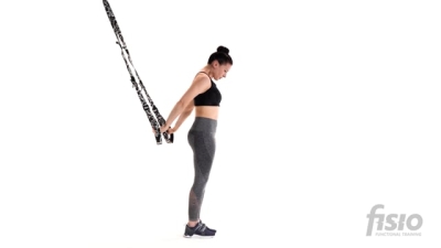 Упражнение на функциональных тренировочных петлях Полный наклон