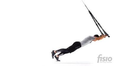 Упражнение на функциональных тренировочных петлях Средняя тяга - I слайд