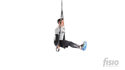 Упражнение на функциональных тренировочных петлях Подъем 90