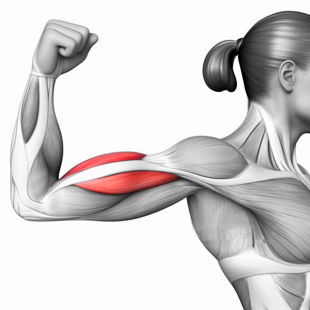 как накачать бицепс девушке