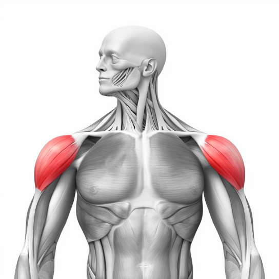 как накачать плечи